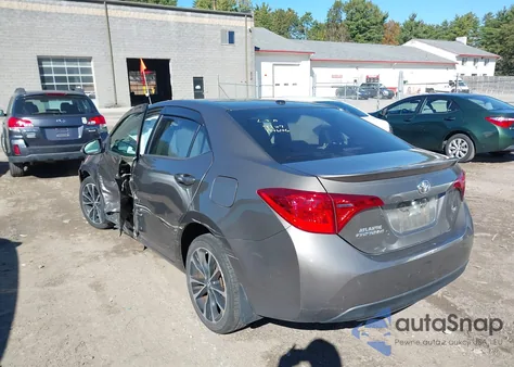 2017 Toyota Corolla Se z USA, uszkodzony, nr VIN 2T1BURHE5HC881975